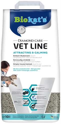 Biokat’s kattenbakvulling diamond care vet line attracting & calming